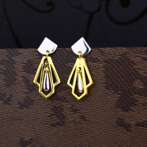 Ladies 916 Gold Fancy Cz Earring -LPE80