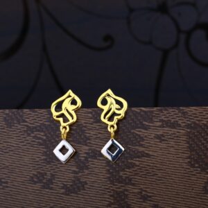 Ladies 916 Gold Casting Fancy Earring -LPE46