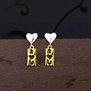 Ladies 22K Gold New Fancy Earring -LPE35