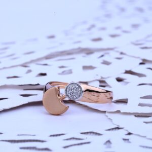 Rose Gold Ladies Ring-RLR155