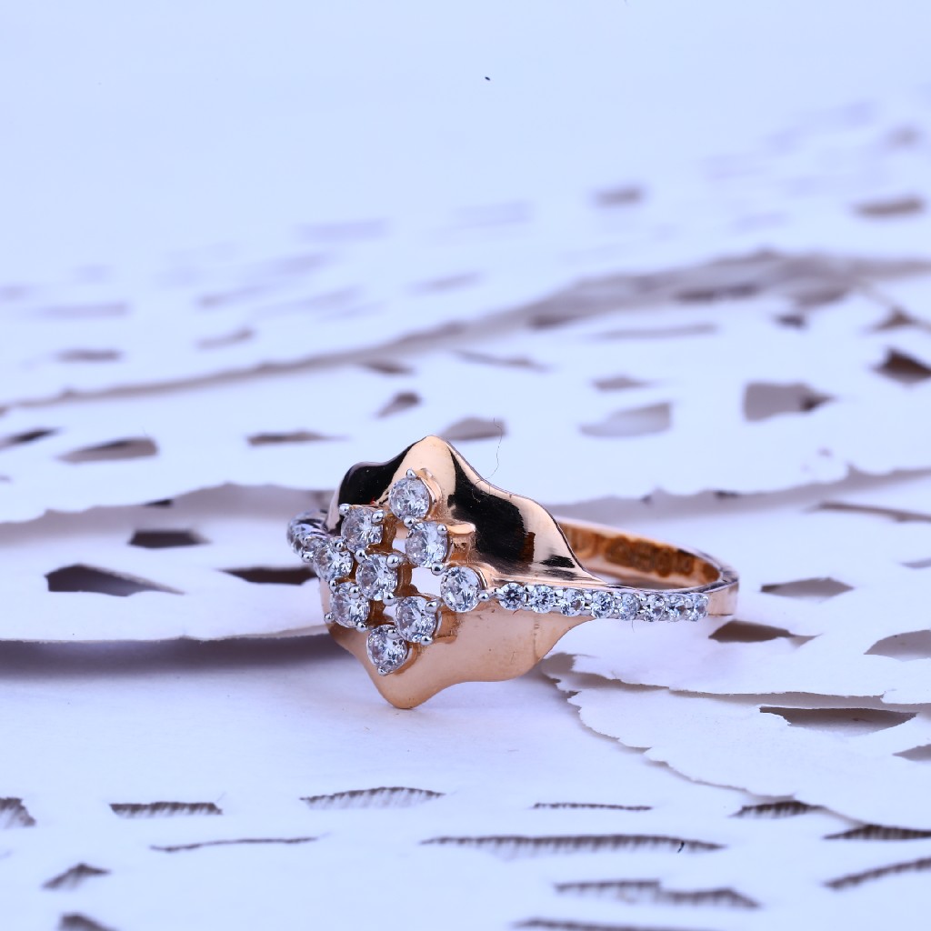 Ladies Rose Gold Fancy Ring-RLR133