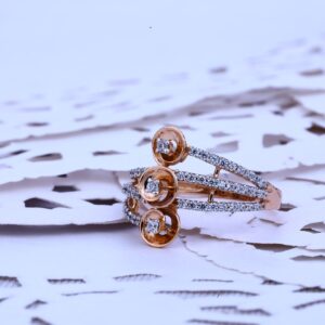 Ladies Rose Gold Ring-RLR130