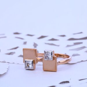 Ladies Rose Gold Ring-RLR120