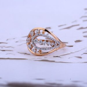 Ladies Rose Gold Ring-RLR77