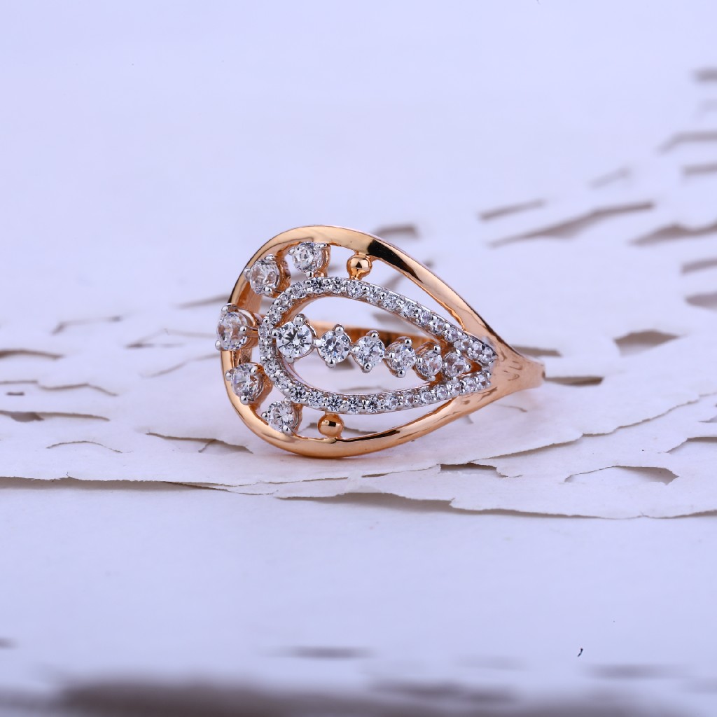 Ladies Rose Gold Ring-RLR77