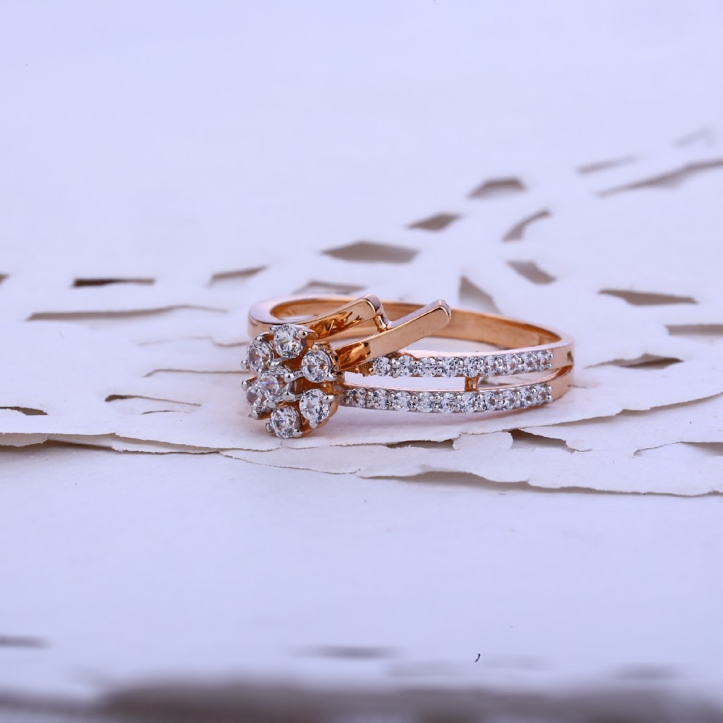 Ladies Rose Gold Designer Ring-RLR62