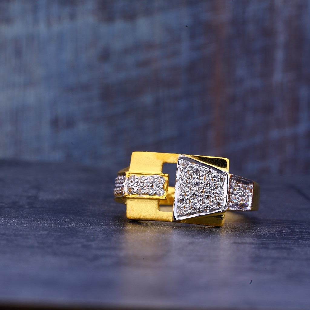 Mens Gold 22K Ring-MR434