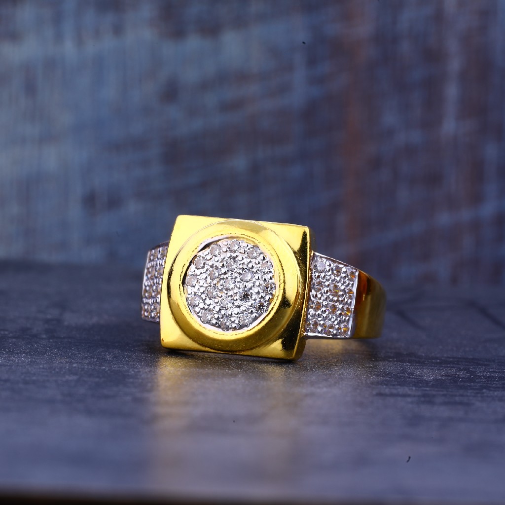 Mens Gold Casting 22K Ring-MR433