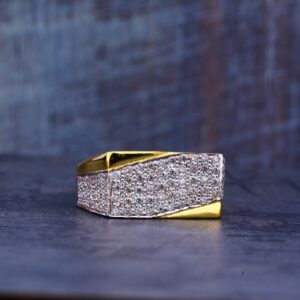 Mens Gold Designer Daily Wear Ring-MR427