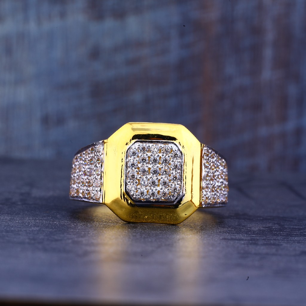 Mens Gold 22K Ring-MR416