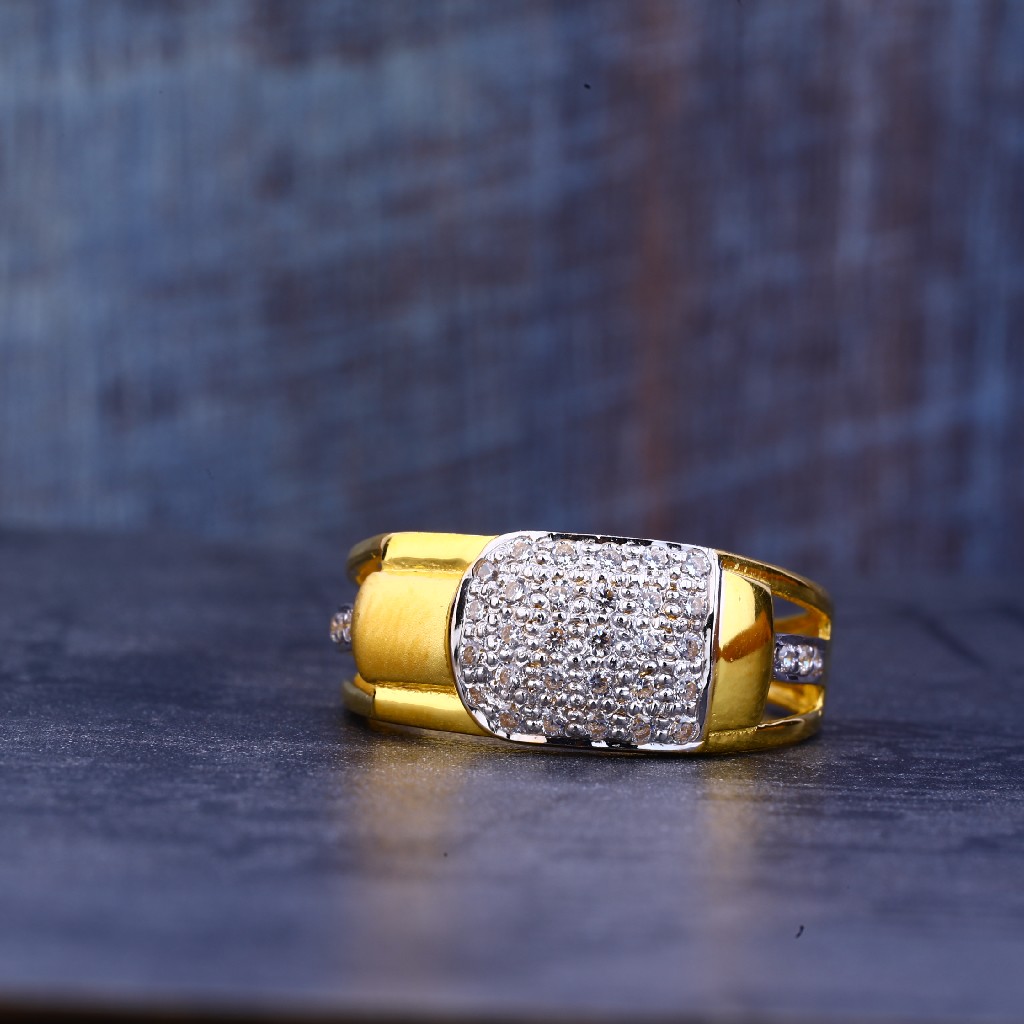 Mens Daily Wear Gold 22K Ring-MR409