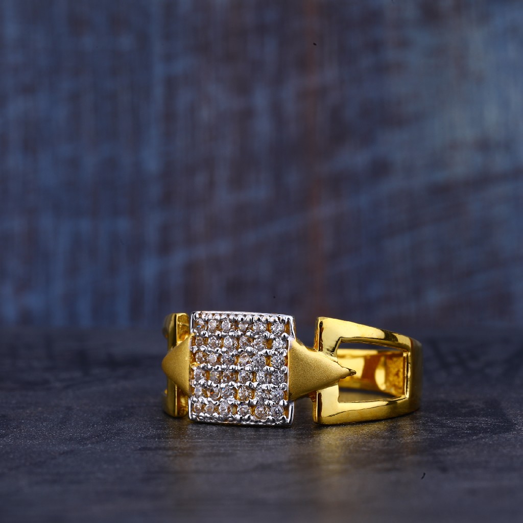 Mens Gold Ring-MR372