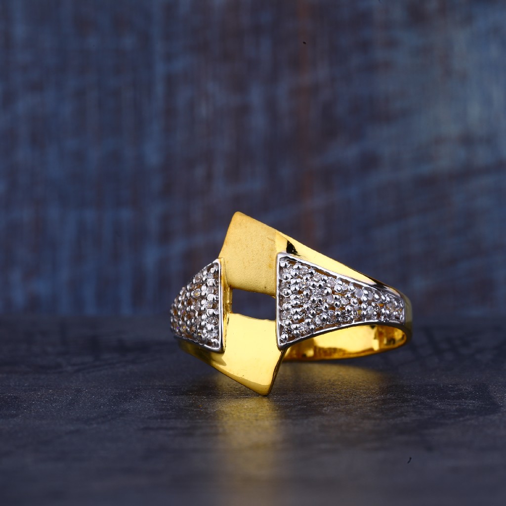 Mens Casting 22K Gold Ring-MR367