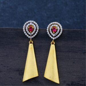Ladies 916 Gold Jummar Fancy Earrings -LJE91