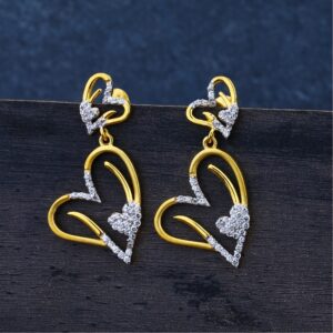 Ladies Gold 22K Jummar Earring Classic-LJE85