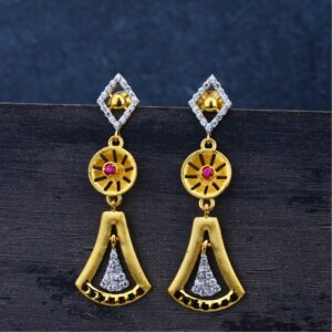 Ladies Gold 22K Jummar Earring -LJE80