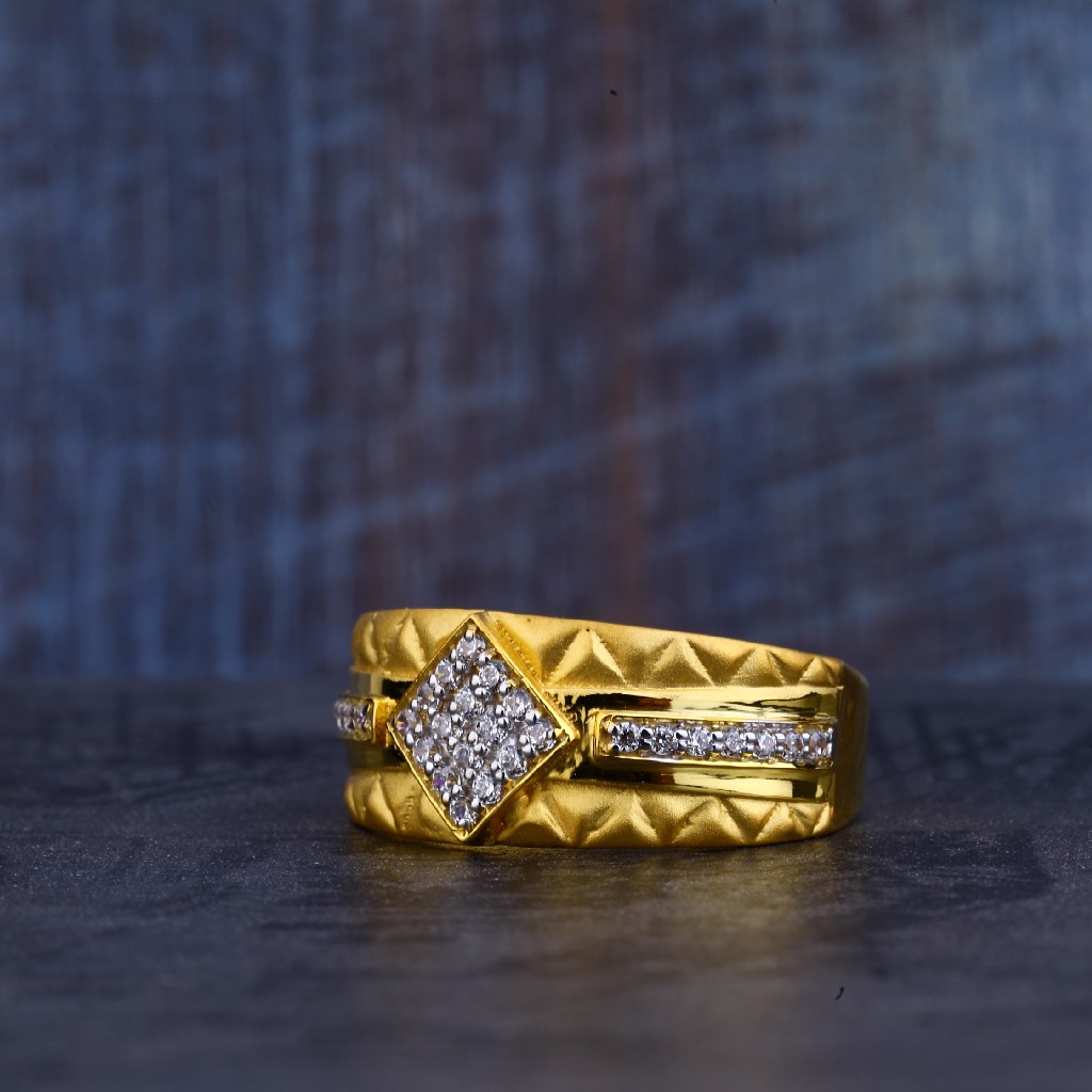 Mens 22K Gold Ring-MR350