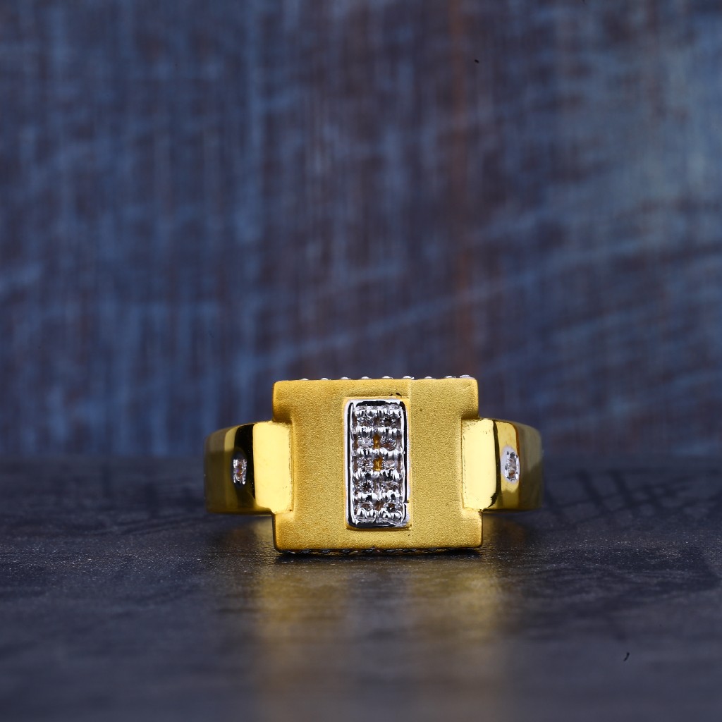 916 Gold Mens Ring-MR341
