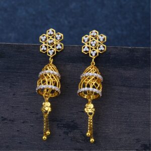 Ladies 22K Gold Jummar  Earring -LJE70