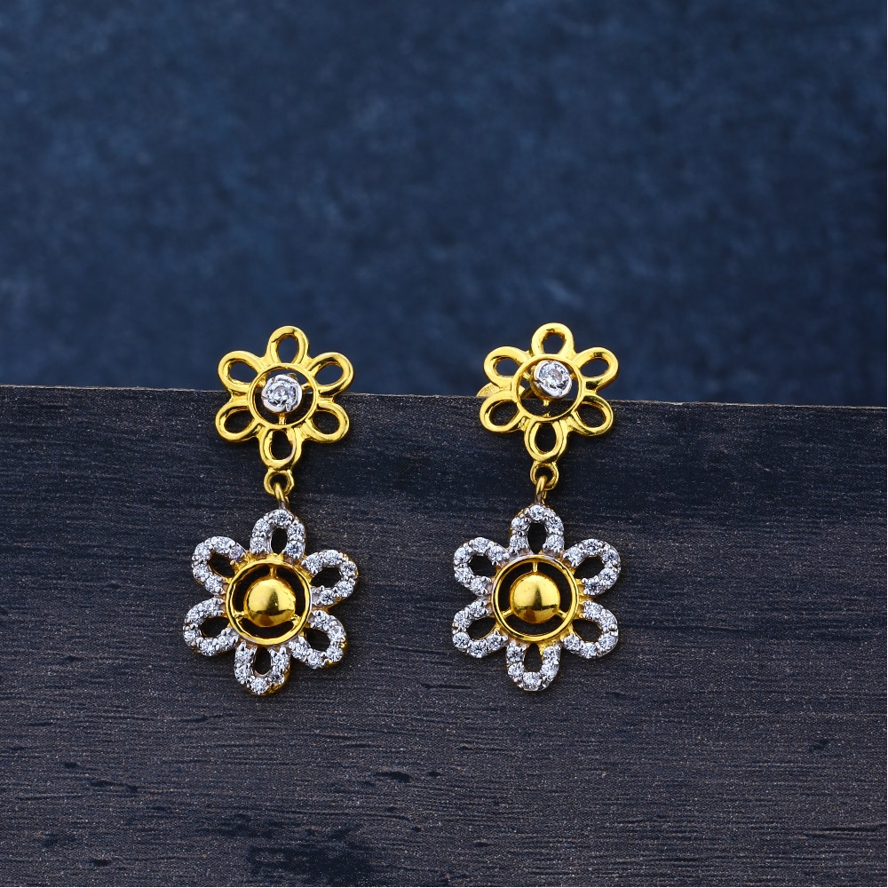 Ladies Jummar Earrings Fancy 916-LJE67