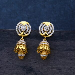 Ladies Jummar Earrings Traditional 916-LJE66