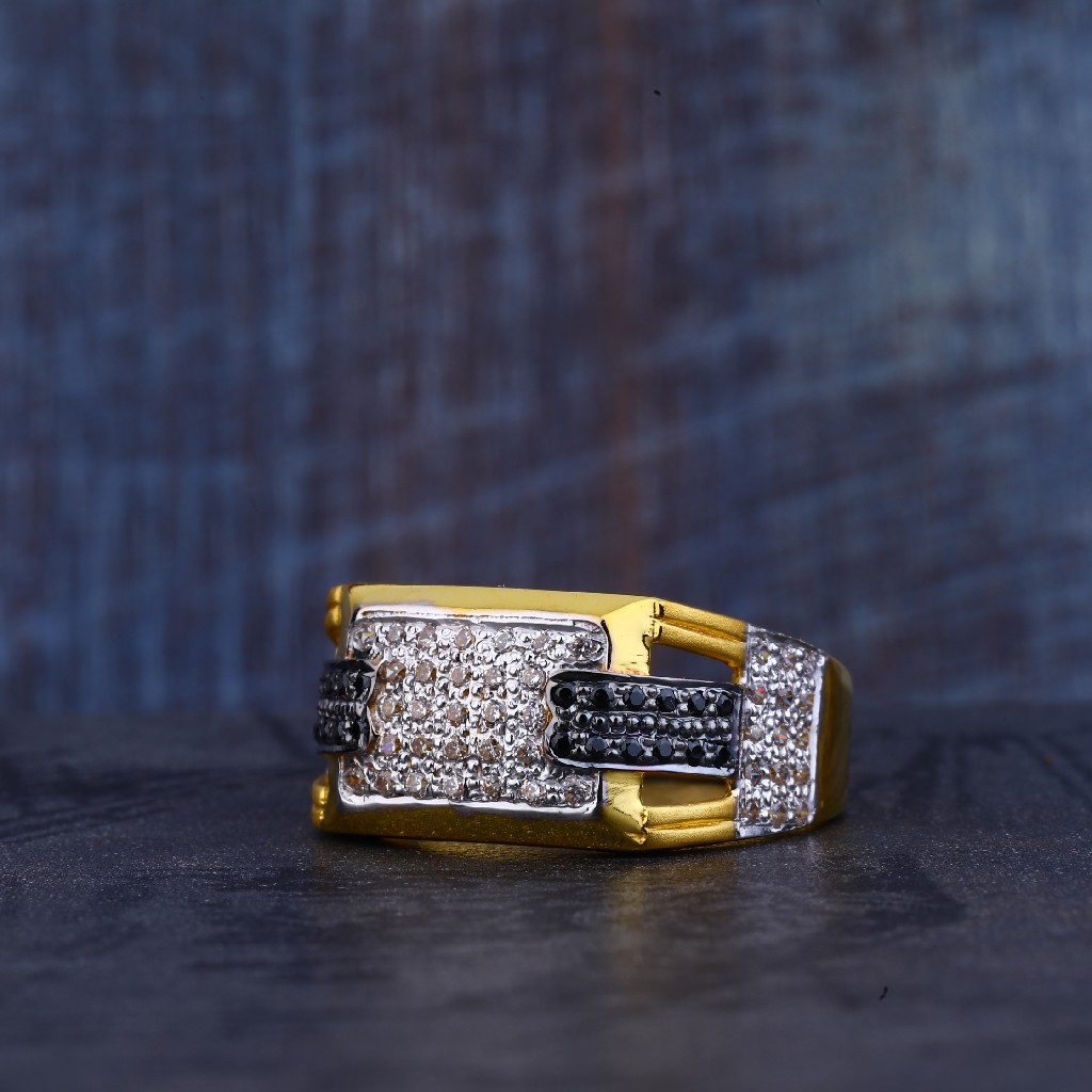 Gold Mens Fancy Ring-MR332