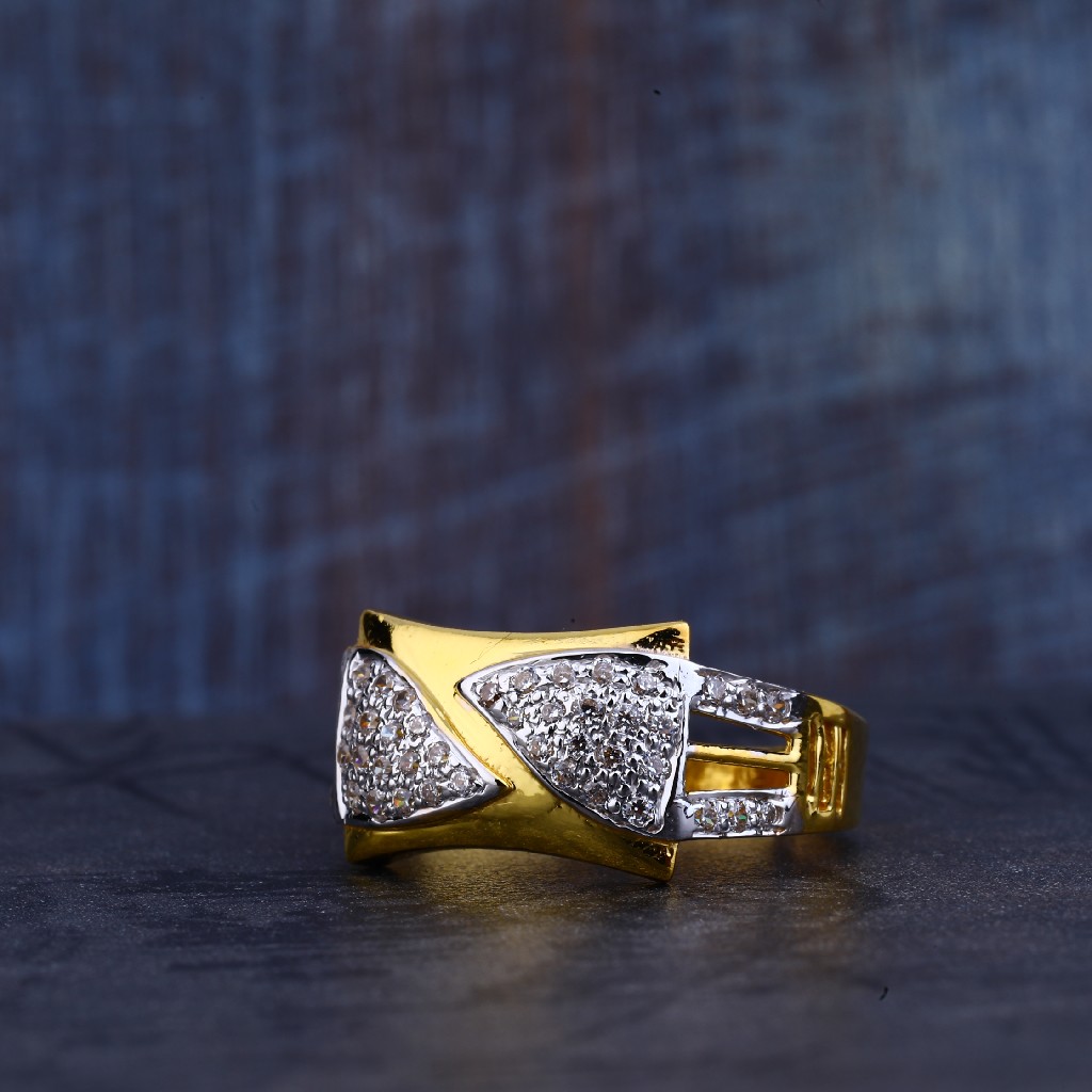Gold 22K Mens Ring-MR327