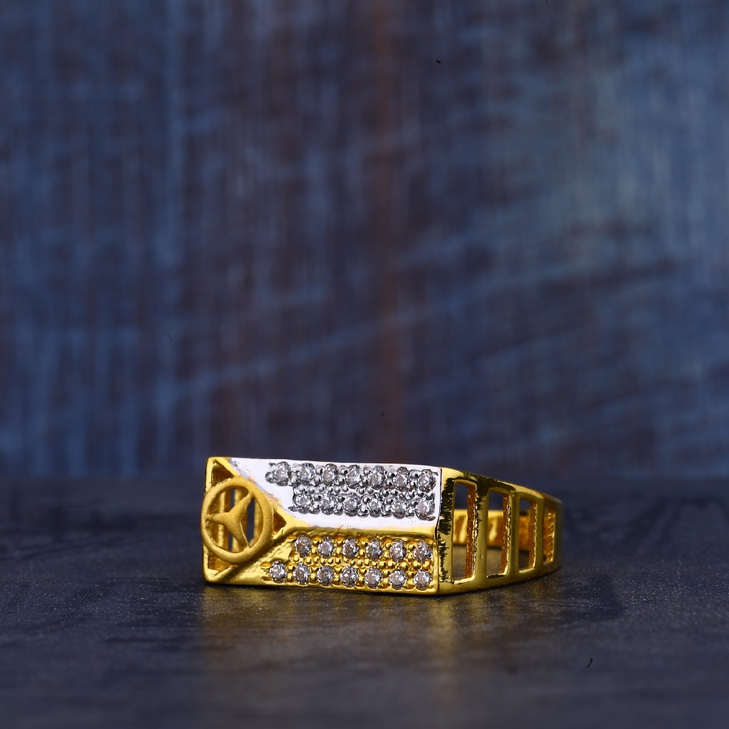916 Gold Mens Ring-MR323