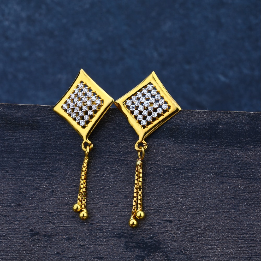 Ladies Jummar Earrings Fancy 916-LJE64