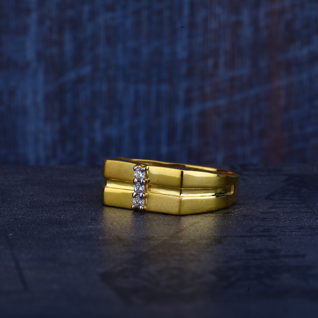 Mens Casting Gold 22K Ring-MR310