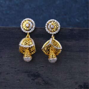 ladies jummar fancy Earrings 22K-LJE52