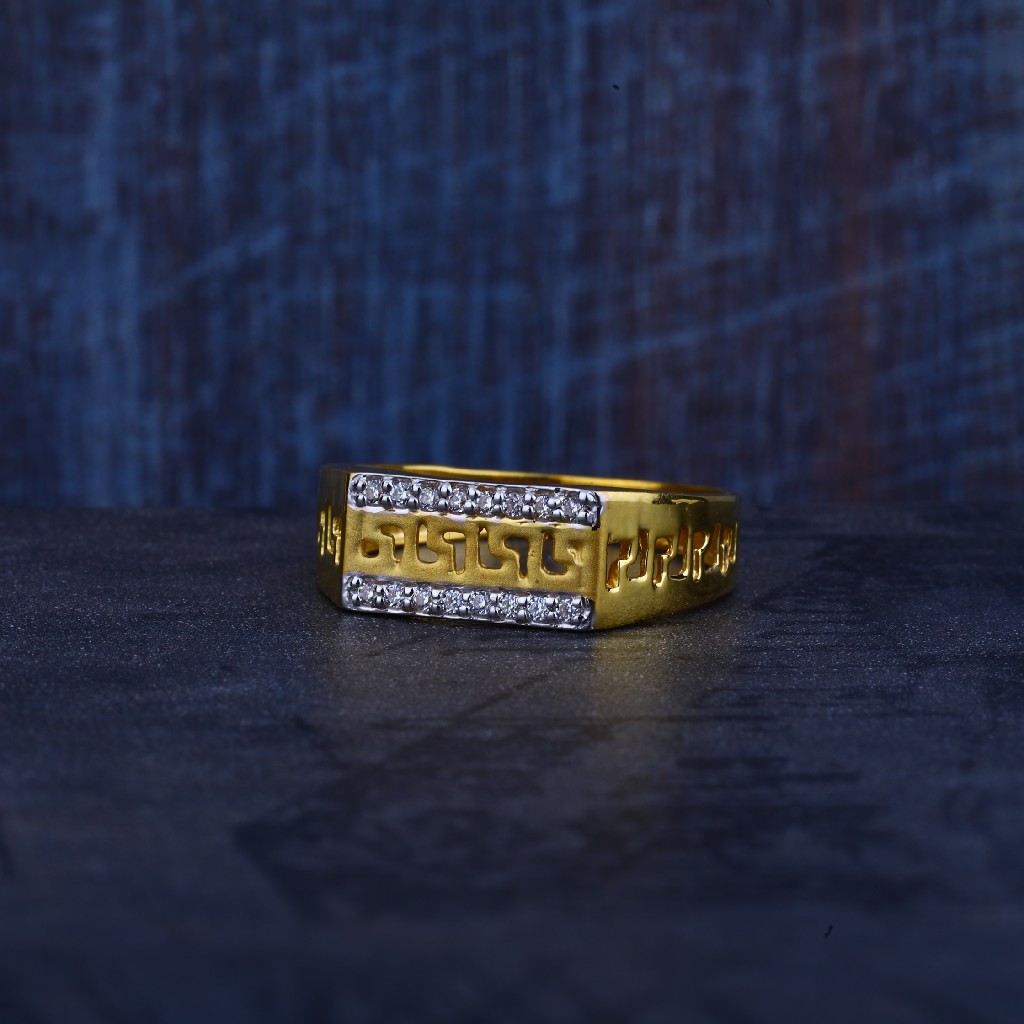 Mens 22K Gold Ring-MR300