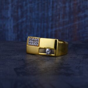 Mens Gold Ring-MR297