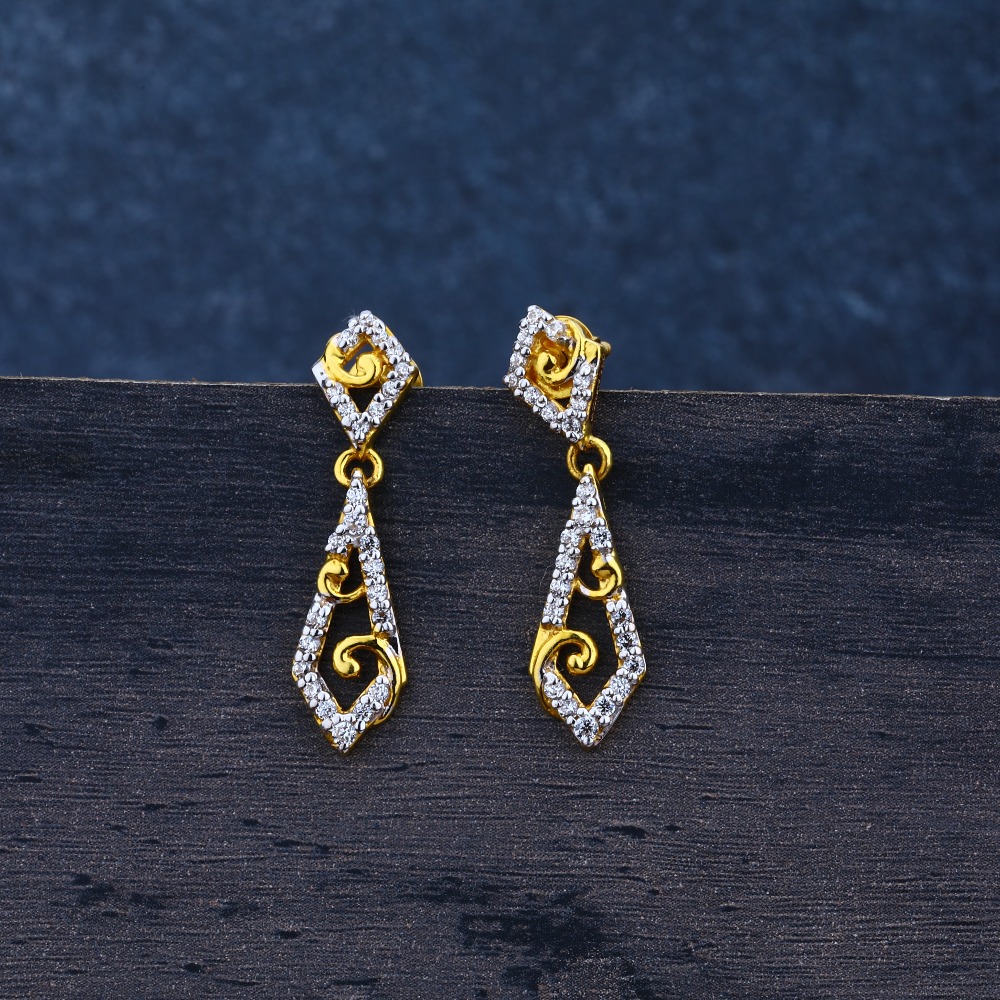 ladies 92 modern jummar earring-LJE32
