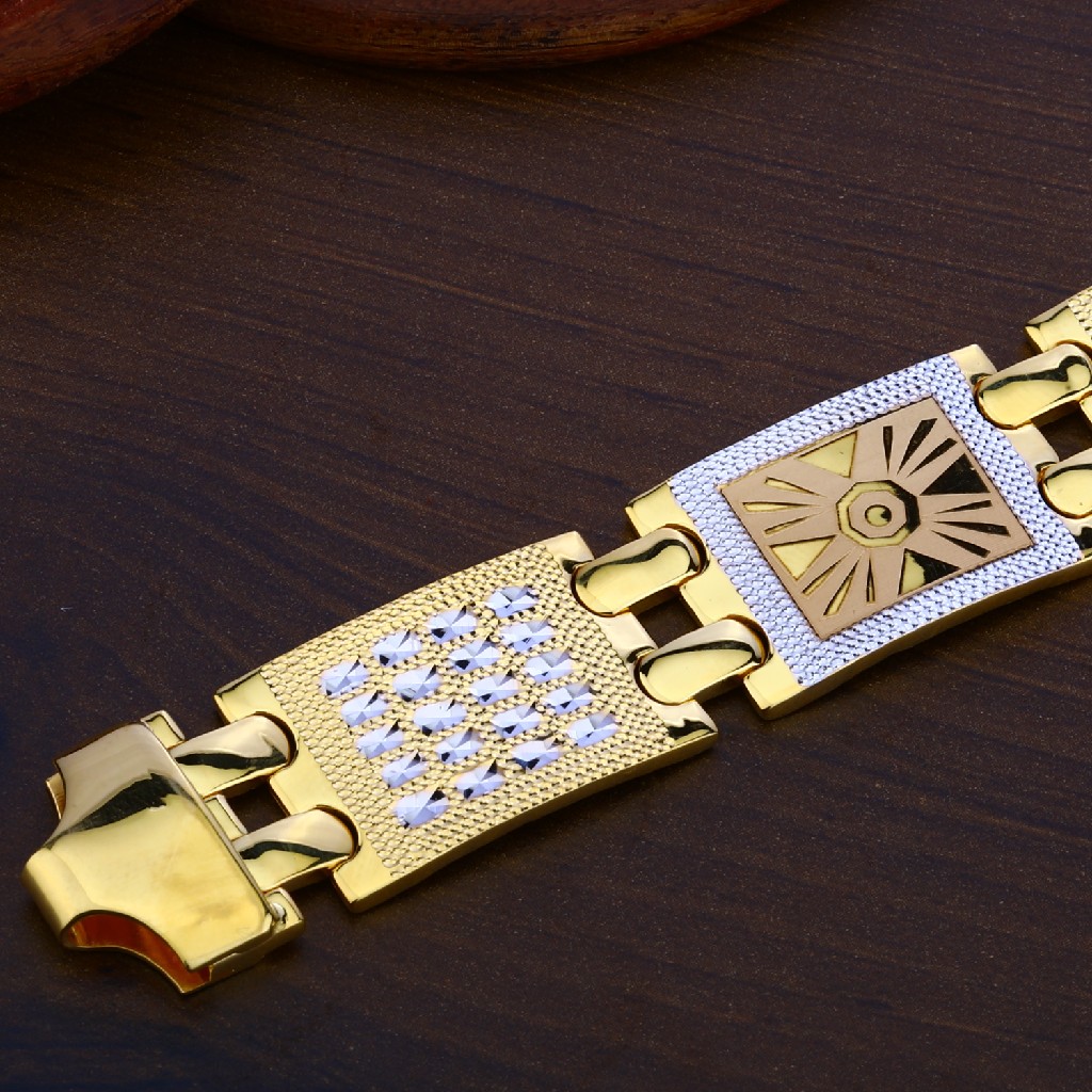Mens Casting Gold Bracelet-MPB104 - Image 3