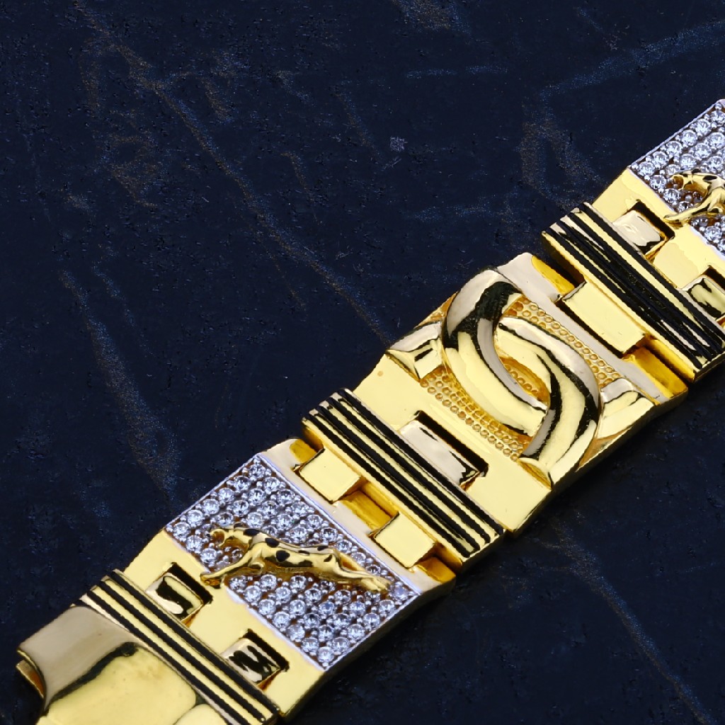 Jaguar Gold Bracelet-MCB40 - Image 3