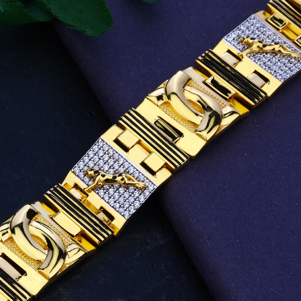 Jaguar Gold Bracelet-MCB40 - Image 2