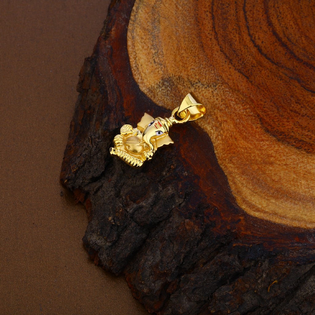 Ganesha God Hollow Pendant-HLP104