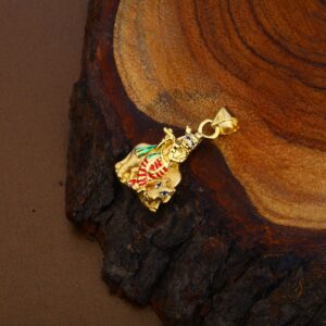 Mens Krishna God Hollow Pendant-HLP94