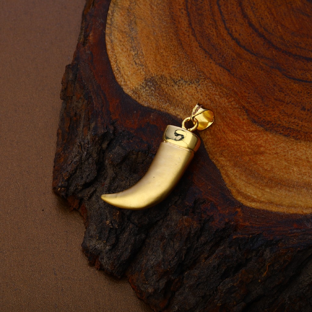 Hollow Nakh Gold Pendant-HLP84