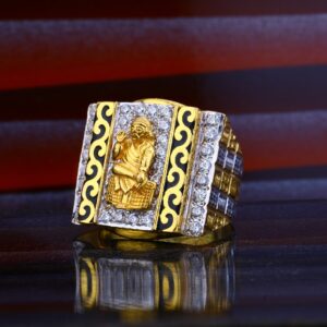 Sai Baba Gold Ring-MHR54
