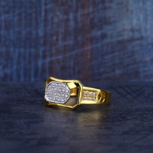 Mens Gold 22K Ring-MR243