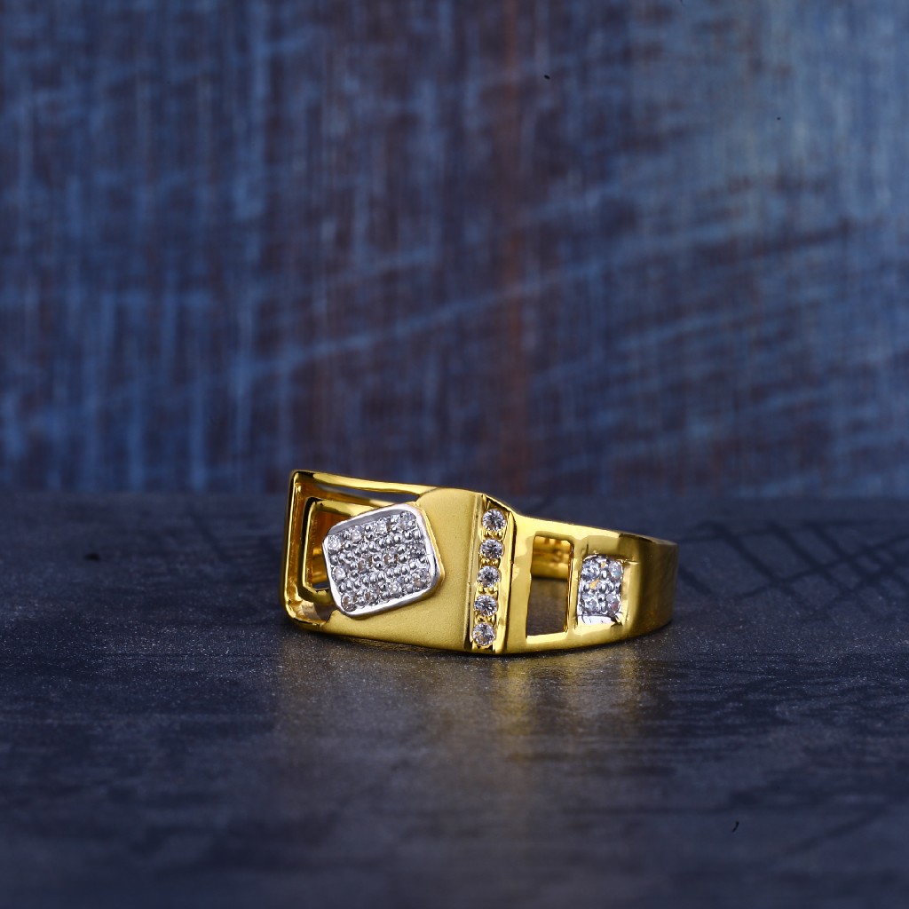Mens 22K Gold Ring-MR233