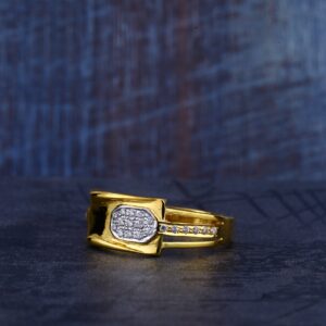 Mens 916 Gold Ring-MR192
