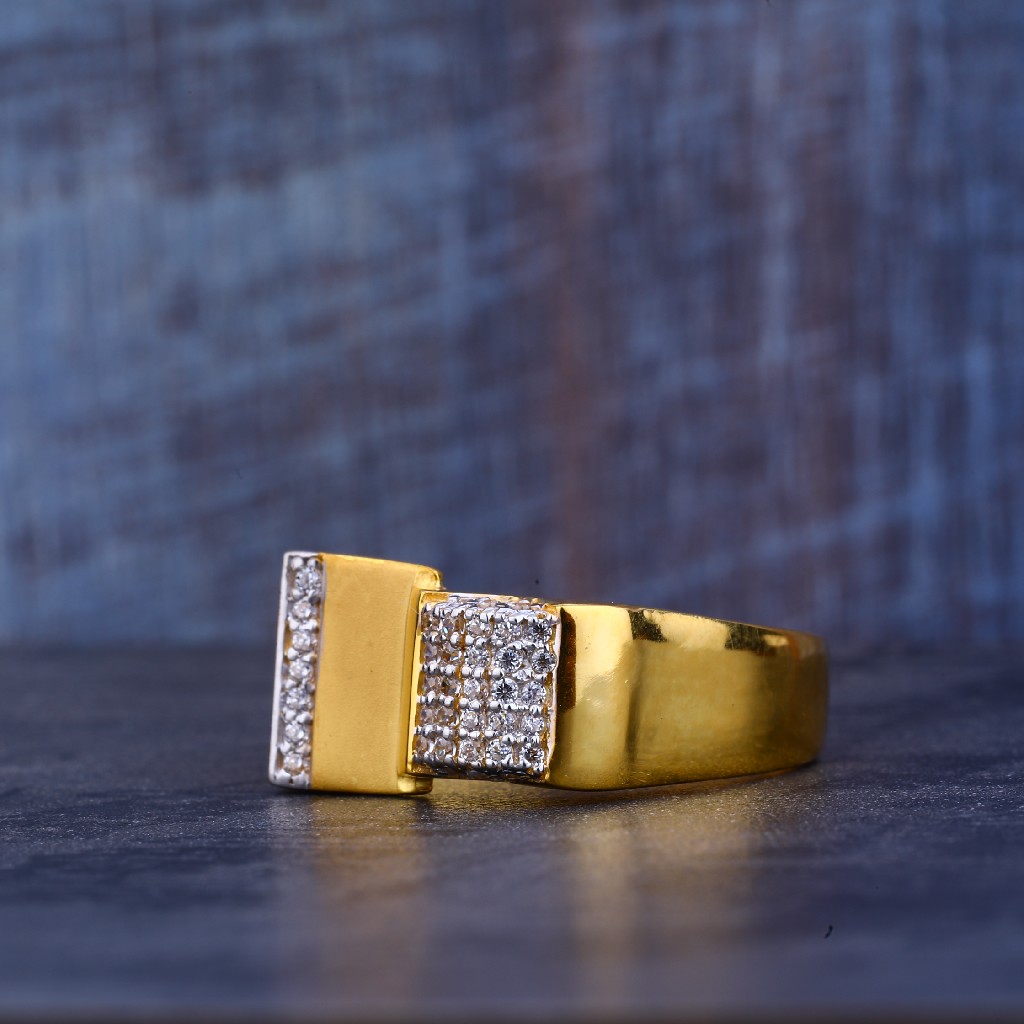 Mens 916 Gold Ring-MR211