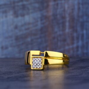 Mens 22K Gold Ring-MR207