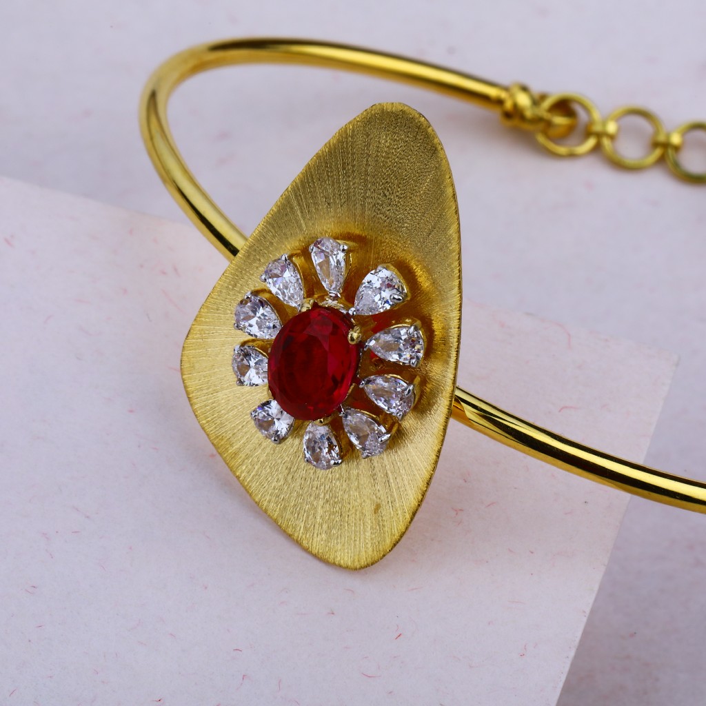 Ladies Daily Wear Italian Kada Bracelet-LIB30 - Image 4