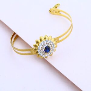 Ladies Gold Italian Kada-LIB23