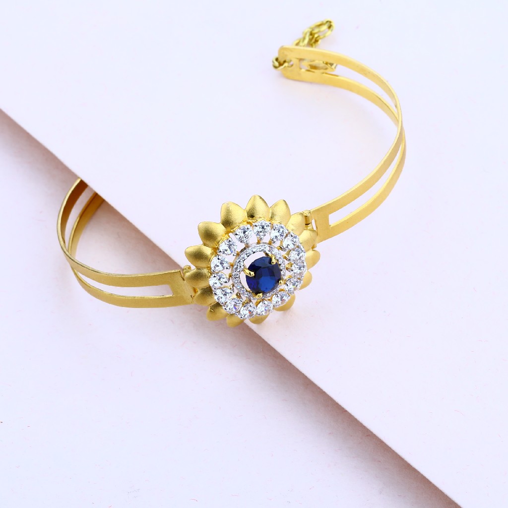 Ladies Gold Italian Kada-LIB23