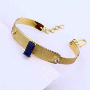 Ladies 18K Gold Kada-LIB06